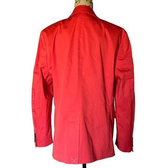 INC International Concepts Womens Blazer Jacket Scarlet NWT XL - Picture 2 of 5
